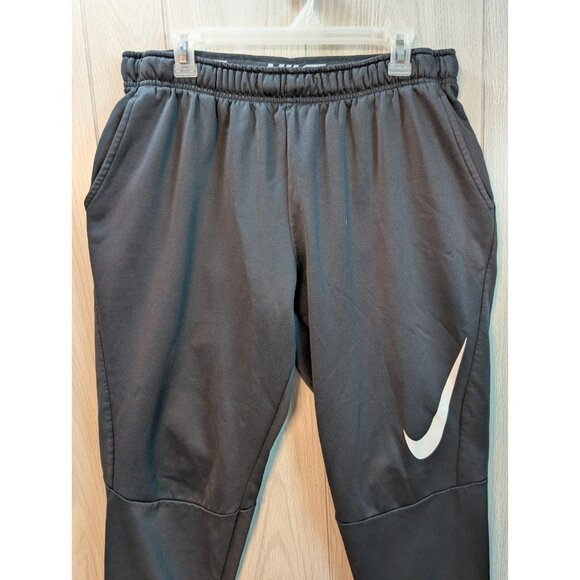 Nike Dri-Fit Men's Jumbo Swoosh Joggers Sweatpants Size XL Classic Warm - Picture 2 of 10